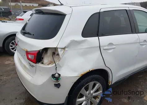 2015 Mitsubishi Outlander Sport Es из США, поврежденный, VIN 4A4AR3AU5FE037188